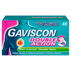 gaviscon double action tablets 48 uk