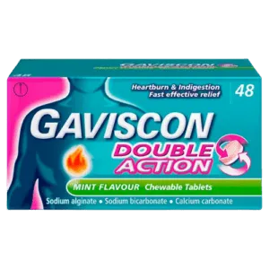 gaviscon double action tablets 48 uk