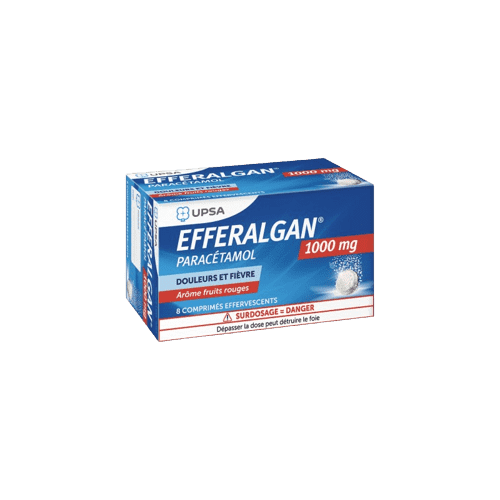 Efferalgan 1gm Effervescence tablets 8's