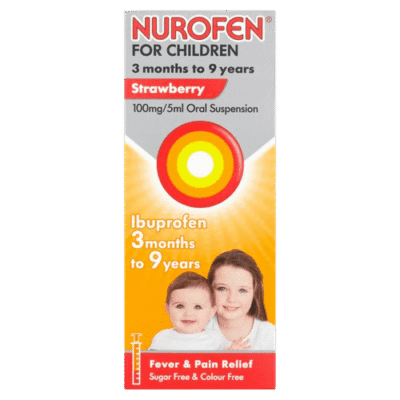 Nurofen Suspension Strawberry 100ml