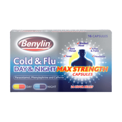 Benylin Day and Night Max Strength Caps 16's