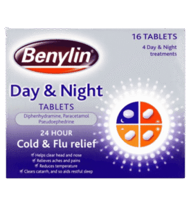 Benylin Day and Night Tablet 16's