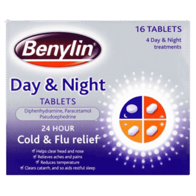 Benylin Day and Night Tablet 16's