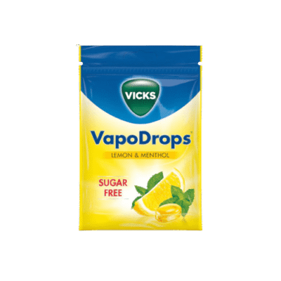 Vicks Vapodrop Lemon and Menthol 72g