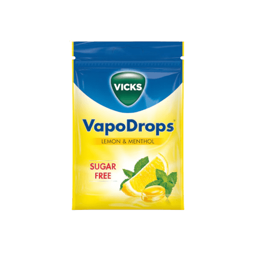 Vicks Vapodrop Lemon and Menthol 72g