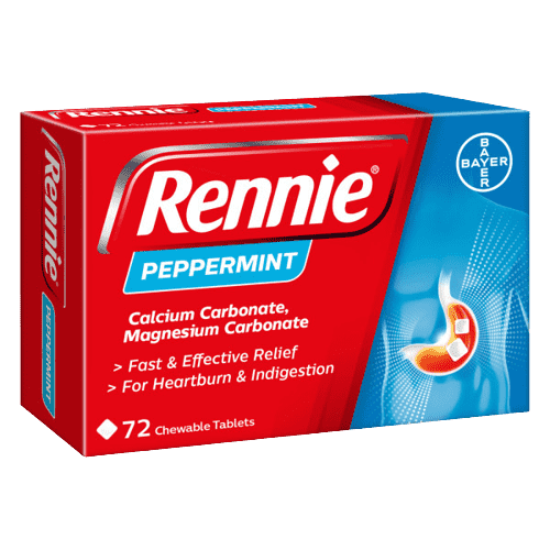 Rennie Peppermint 72's uk