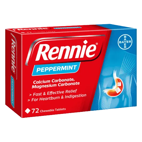 Rennie Peppermint 72's uk