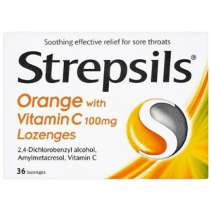 Strepsil Orange Vitamin C 36's uk
