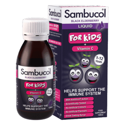 Sambucol Immune + Vitamin C Kids 1-12 Years 120ml