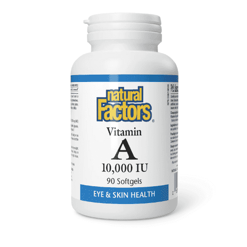 Natural Factors Vitamin A 10000 IU Softgel 90's
