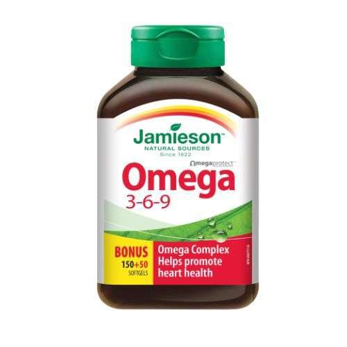 Jamieson Omega 3.6.9 1200mg softgel 200's