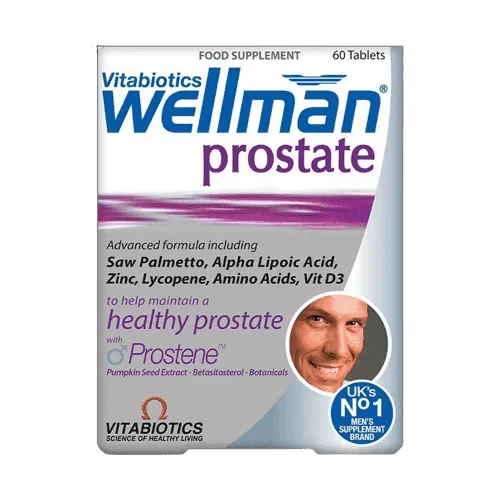 Vitabiotics Wellman Prostrate Tablets 60's