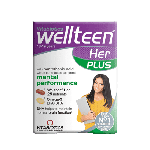 Vitabiotics Wellteen Her Plus 28 Tabs/ 28 Caps