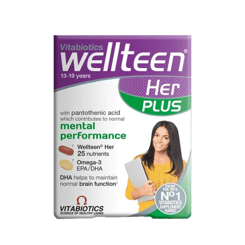 Vitabiotics Wellteen Her Plus 28 Tabs/ 28 Caps