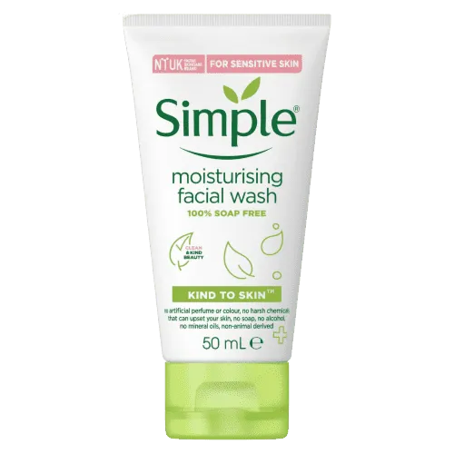 Simple Moisturising Facial  Wash 50ml