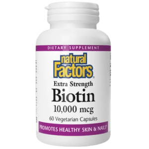 Natural Factor Biotin 10000mcg 60's