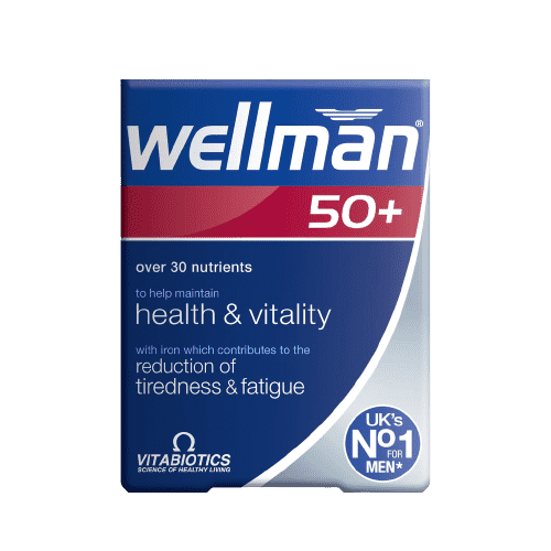 Wellman 50+Tablets 30's