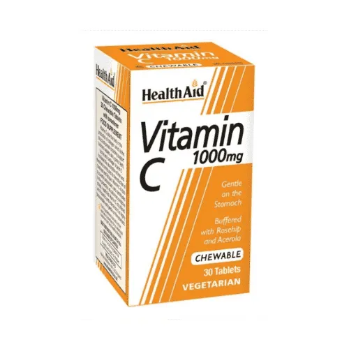 Health Aid Vitamin C 1000mg Chewable 30's