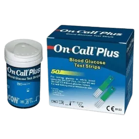 On Call Plus Test Strips 50's