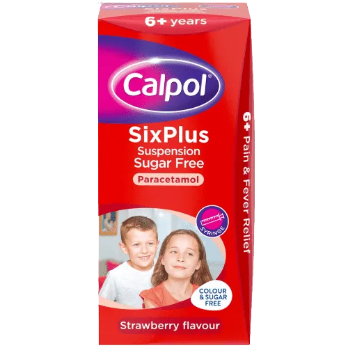 Calpol 6+ Sugar Free 80ml