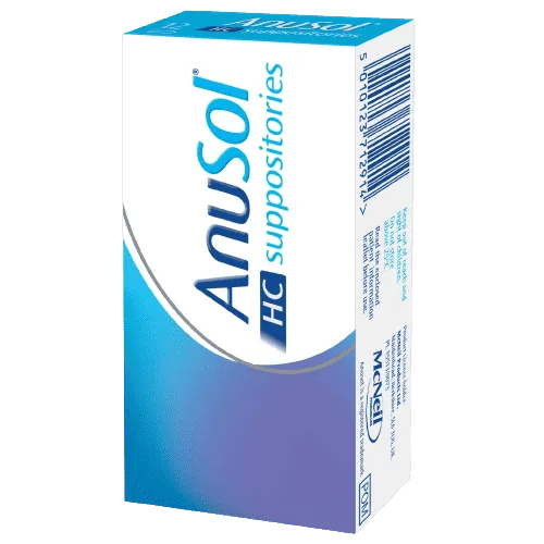 Anusol Plus Hc Suppositories 12's
