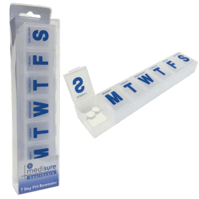 Medisure Pill Organizer 7 Compartments