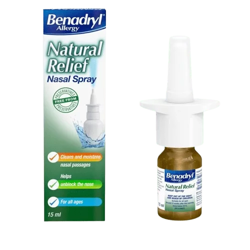 Benadryl Allergy Natural Relief