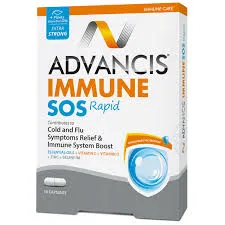 ADVANCIS IMMUNE SOS RAPID CAPSULES 10`S