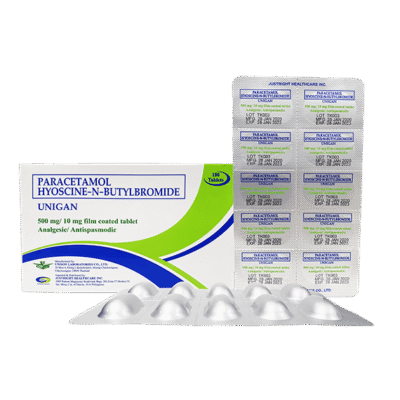UNIGAN TABLETS 500/10MG TABS