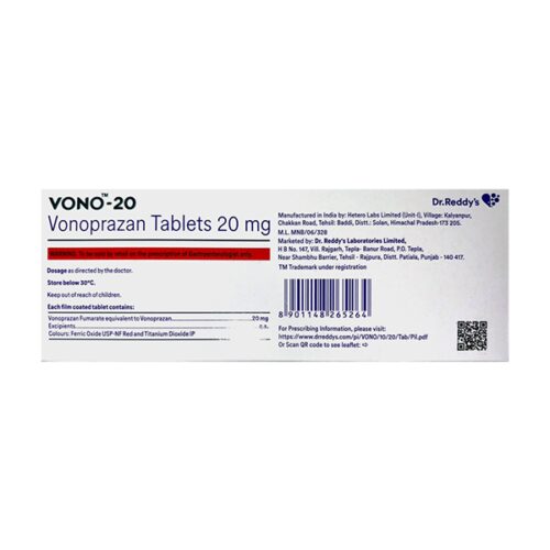 VONO-Q TABLETS 20MG 10`S