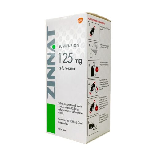 ZINNAT SUSP 125MG/5ML 100ML