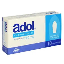ADOL SUPP.250MG * 10