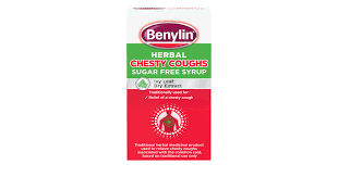 Benylin Herbal Chesty Cough Sugar Free syrup Benylin Herbal Chesty Cough Sugar Free syrup