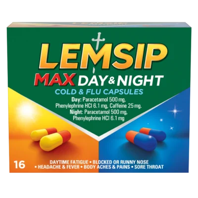 Lemsip Max Day & Night Capsules