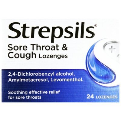 Strepsils Sore Throat & Cough Lozenges 24's