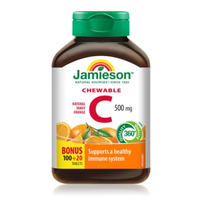 Jamieson Vitamin C Chewable 500mg
