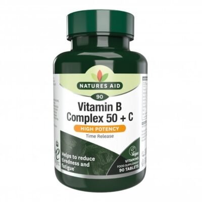 Natures Aid Vitamin B Complex 50+C