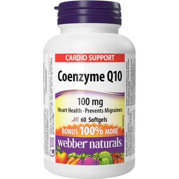 Webber Naturals Coenzyme Q10 200mg