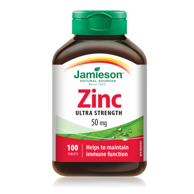 Jamieson Zinc Ultra Strength 50mg
