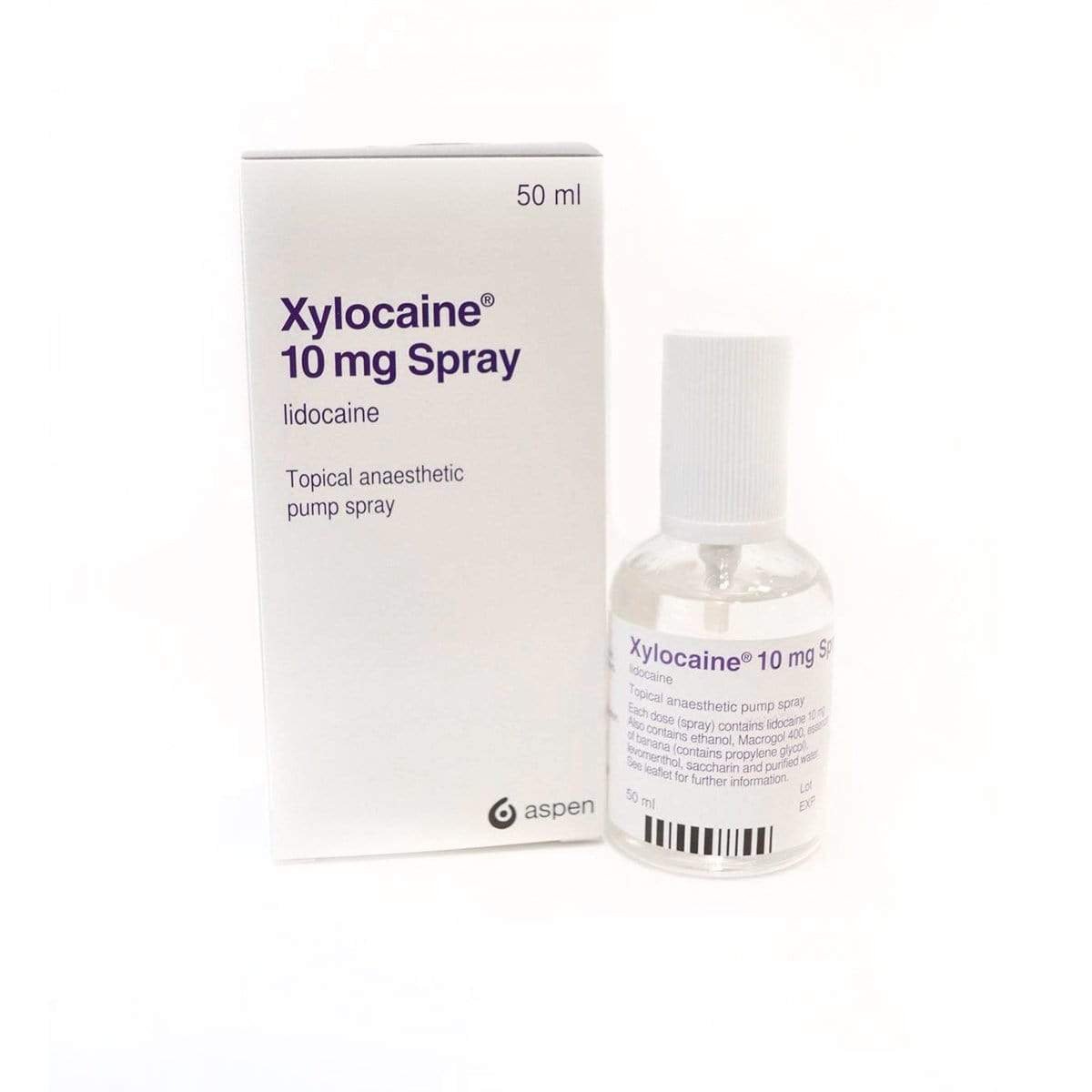 Xylocaine 10mg Spray 50ml